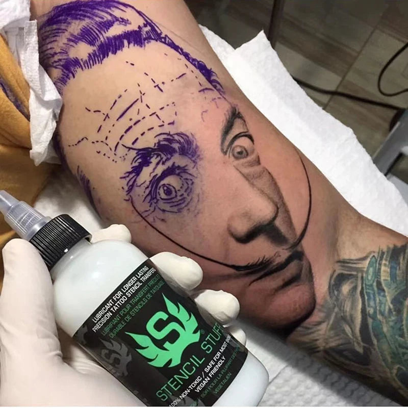 Tattoo Stuff Skin Tattoo Ink Transfer Cream Stencil Magic Gel Beauty Tool Permanent Longer Lasting Transfer Cream Gel Supplies