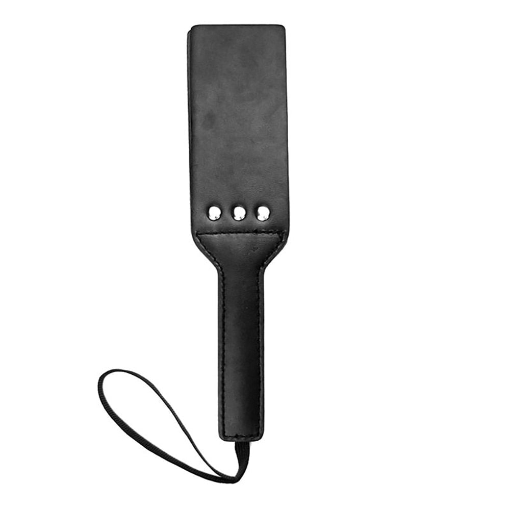 Bondage PU Leather Spanking Paddle Flirt Fetish Slave Flogger Whip Sex Toys Adult Couples Valentine's Day Game