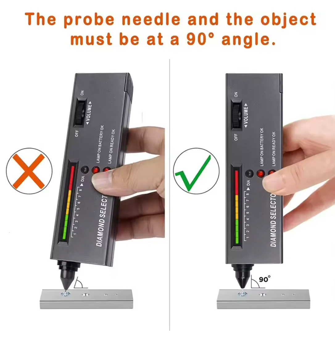 NEW Arrivals Professional Diamond Tester High Accuracy Tester Pen Jewelry Diamond Ring Necklace Bracelet Tester Kit Jewelry Accessories