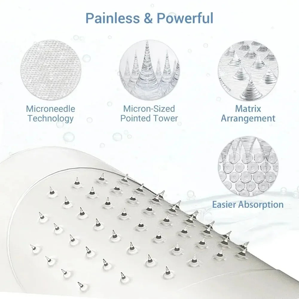 NEW BUY 10 Get 12 Free Micro-Needle Eye Patch Hyaluronic Acid Anti-Wrinkle Eye Mask Fine Lines Remove Moisturizing Eye Mask Women Beauty Salon Spa Supplies