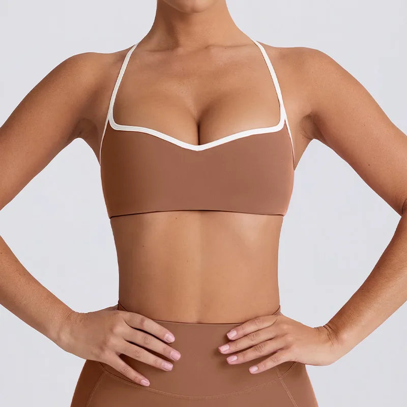 NEW Arrivals 2 PCS Set 5 Colors Tracksuit Women Yoga Set Nude Feeling Workout Set Gym Clothes Push Up Fitness Running Sportwear Sport Girls Bra Leggings Suit