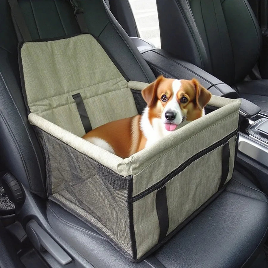 NEW Arrivals XL Size Pet Carrier – Car Seat Basket & Travel Kennel | Safe Dual-Use Design for Dogs/Cats | Collapsible Handbag for Outdoor Adventures Car Travel Accessories Pets Supplies