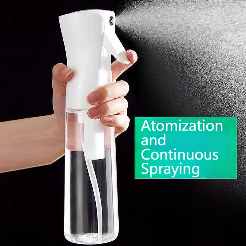 NEW 500ML High Pressure Continuous Spray Bottle Hair Care Makeup Water Replenishing Spray Bottle Separate Bottle Press Mist Spray Bottle