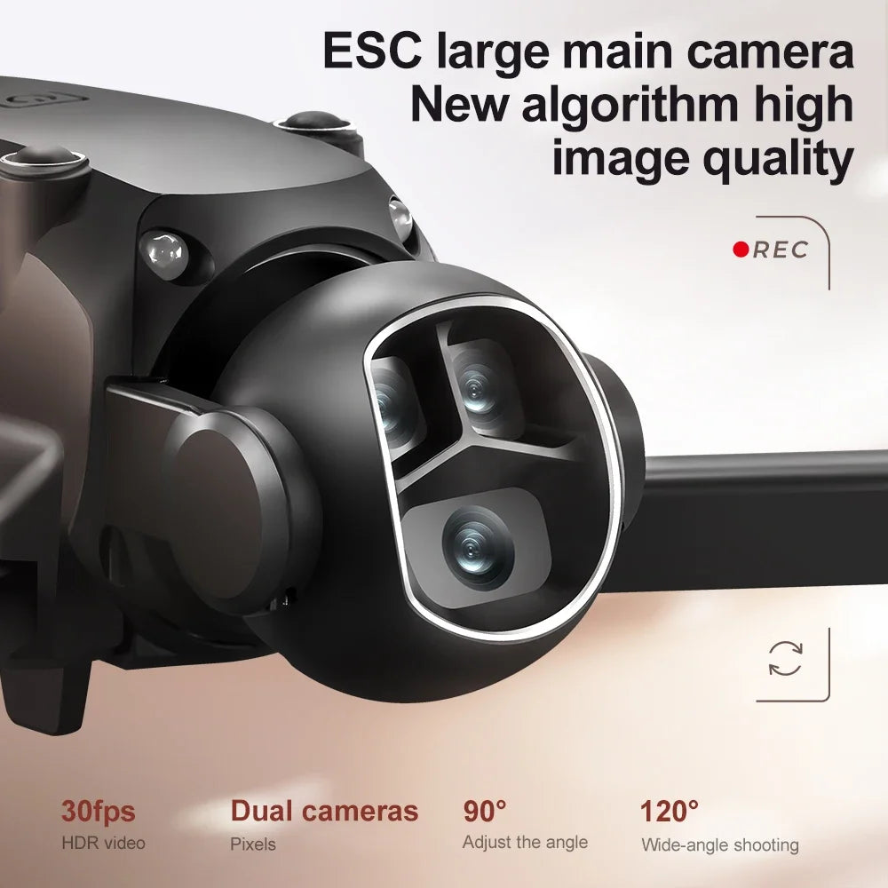 NEW 8K 3 Batteries Xiaomi M7 Drone 4K/6K/8K Professional 8K HD Aerial Photography Drone 5G WIFI Brushless Power RC Foldable Quadcopter Drone