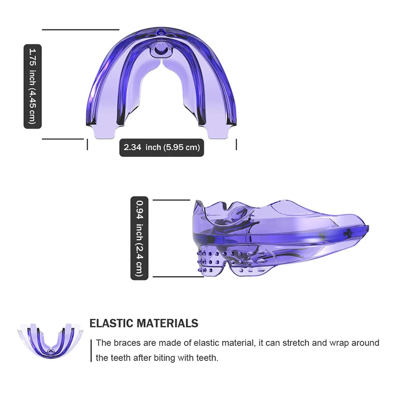 NEW Full Set MGM Teeth Straightener with Harmonic Vibration, Orthodontics Retainer and Teeth Aligner Braces