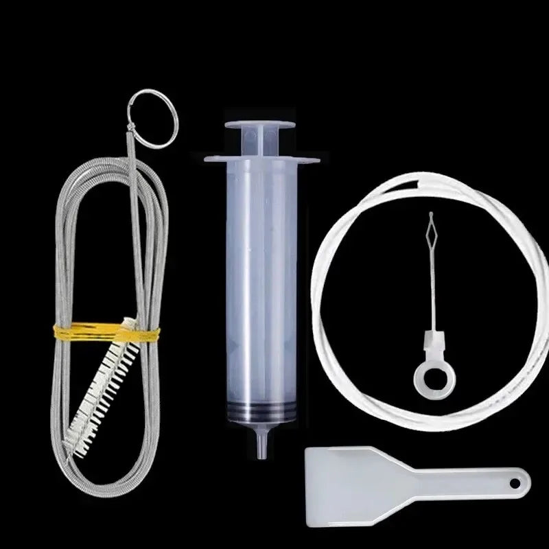 NEW 5PCS Set Refrigerator Drain Hole Clog Remover Fridge Hole Brush Water Outlet Cleaner for Household Clean Dredge Cleaning Tools