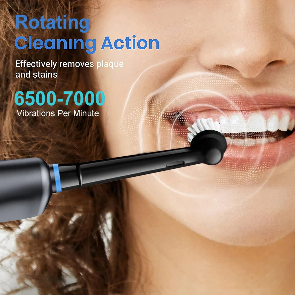 Electric Toothbrush Set Rotary Rechargeable Electric Toothbrush for Adults Rotating Electric Toothbrushes with 8 Soft Brush Heads