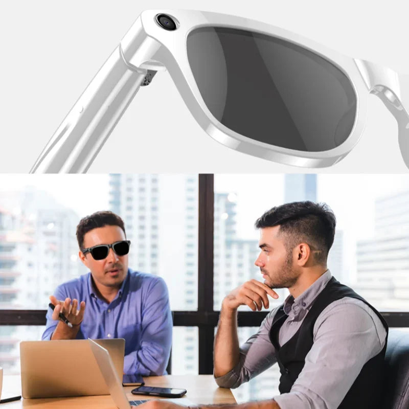 NEW Xiaomi AI Smart Camera Glasses 6K HD With Long-Lasting Battery Voice Assistant Control Calling Music Outdoor Photo-Gray Glasses 75 Languages Translator Business Meetings Outdoor Glasses