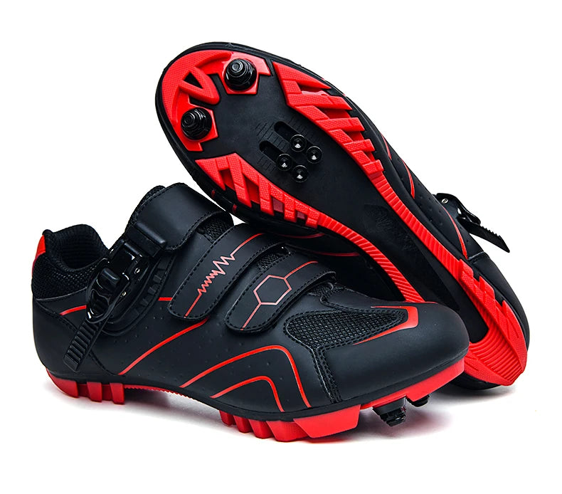 NEW Cycling 41-47 Size Women Men Shoes Bike Sneakers Cleat Non-Slip Men's Mountain Biking Shoes Bicycle Shoes Road Footwear Speed Shoes Sports Apparel Accessories