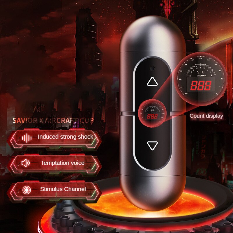 Male Masturbator Cup Realistic Silicone Vagina Blowjob Dual Purpose Count Automatic Licking Vibrator for Men Sex Toys 18