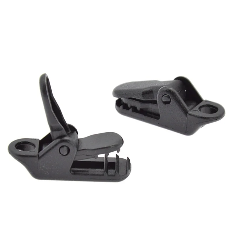NEW 100PCS Set Tent Awning Canopy Clamp Tarp Canvas Alligator Clip Outdoor Camping Beach Canopy Pull Point Hook Windproof Fixing Clip Camping Hunting Fishing Accessories