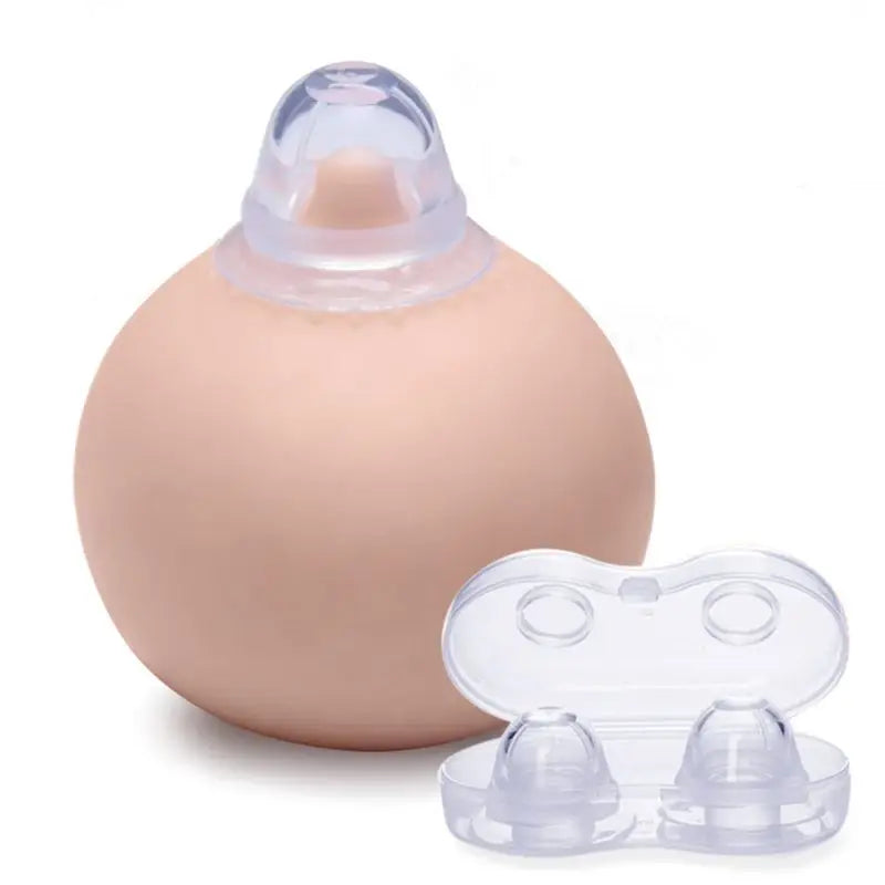 NEW Arrivals 1 Pair Silicone Women Maternity Nipple Corrector Painless Nipple Sucker Puller Aspirator for Correction Flat Inverted Nipples Female