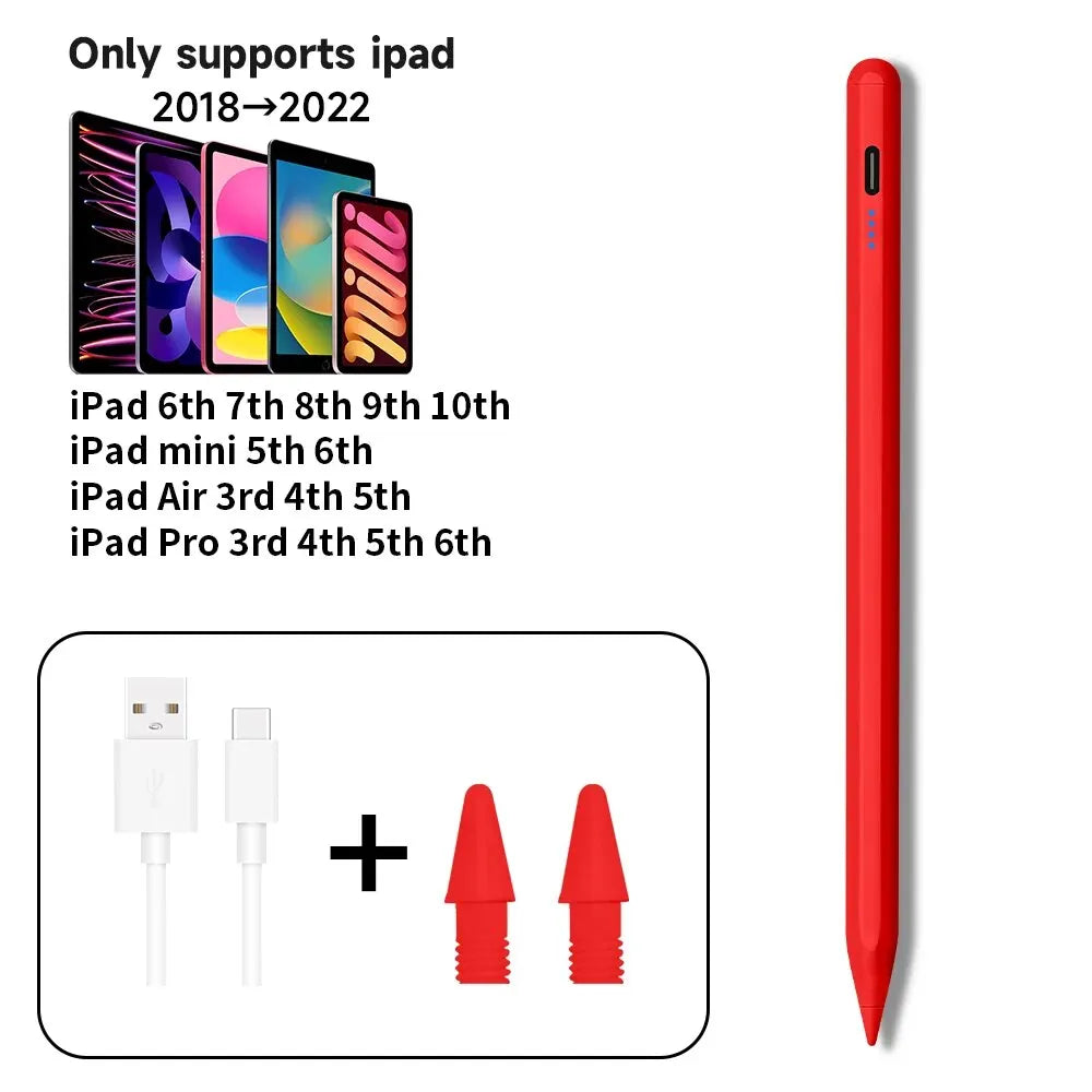For Apple Pencil 2 iPad Pen Palm Rejection Stylus for iPad Pro Mini 6 Air 2022 2021 2020 2019 2018 for Apple Pen iPad Pencil