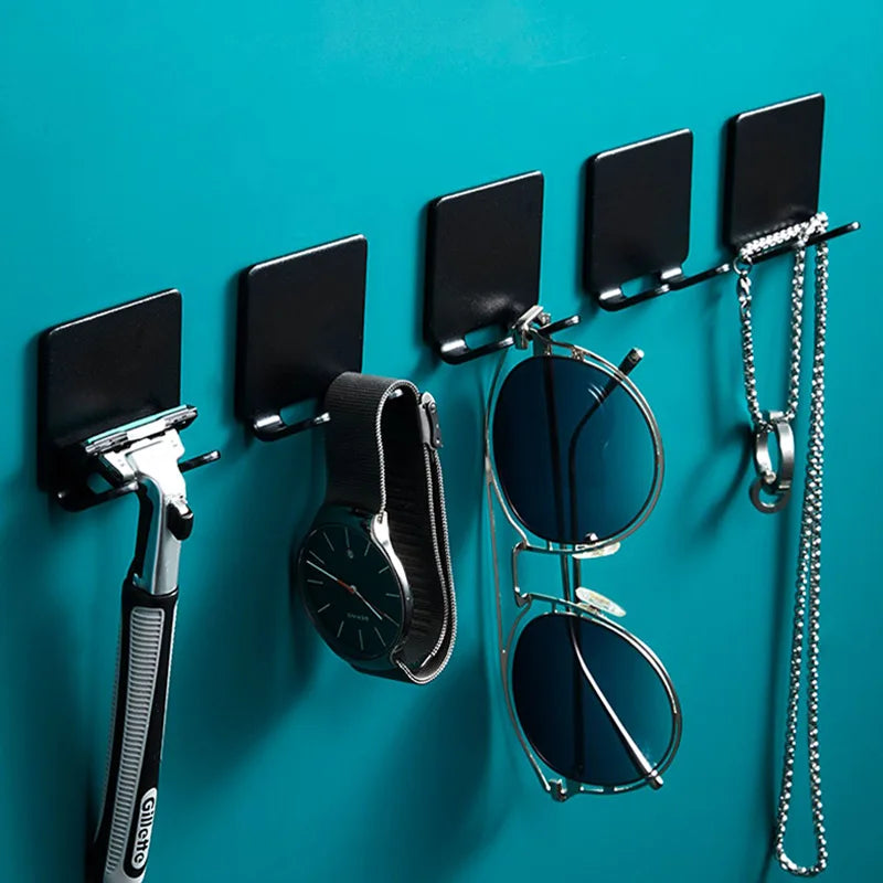 NEW 10PCS Set Shaving Razor Holder Multi-Function Men Shaving Shaver Storage Hook Wall Shelf Razor Rack Bathroom Kitchen Accessories Hooks