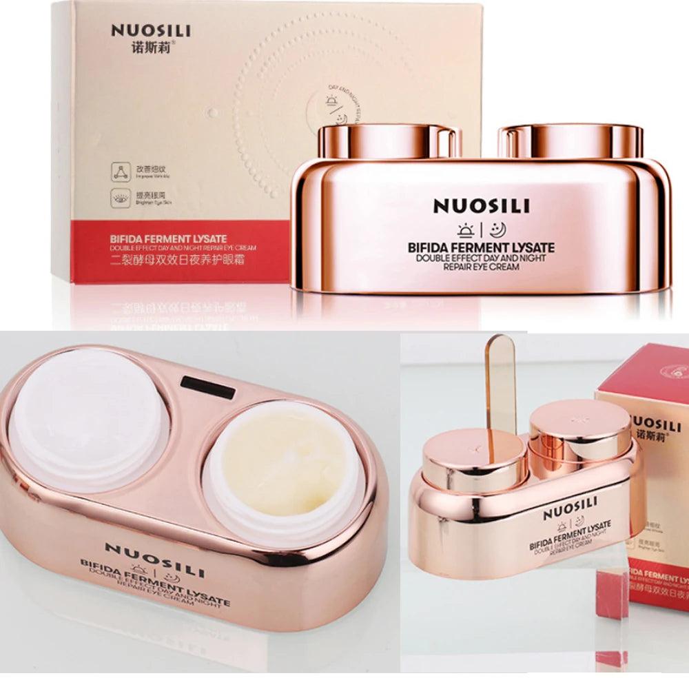 2pcs Day/Night Peptide Anti-Wrinkle Eye Cream Collagen Anti Dark Circle Anti-aging Anti-Puffiness Eye Bags Korea Cosmetics