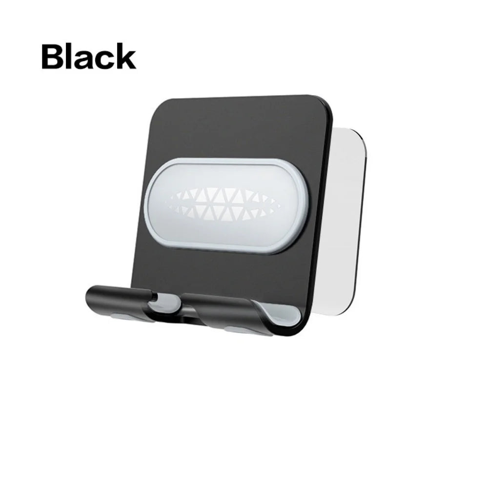 NEW Arrivals Aluminum Alloy Adjustment Mobile Phone Tablet Wall Holder Charging Stand for Cell Phone Wall Mount Bracket Shelf Mobile Phones Accessories