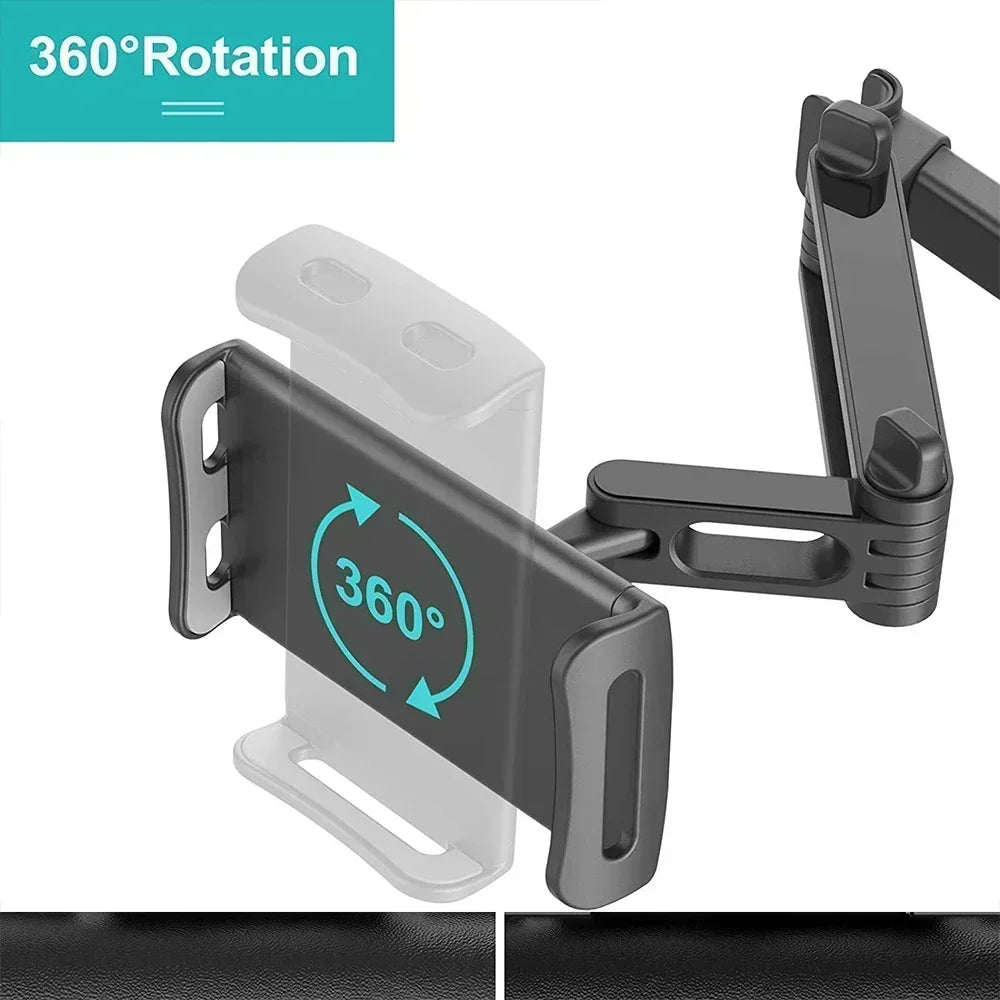 NEW Universal Car Back Seat Headrest Mount Holder For iPad Air 1 2 4-11 Inch 360 Rotation Mini Tablet PC Auto Car Phone Holder Stand