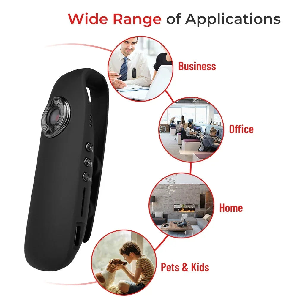 1080P Mini Camera Portable Video Recorder Micro Body Cam Sports DV Motorcycle Bike Motion Detection HD Small Camcorder