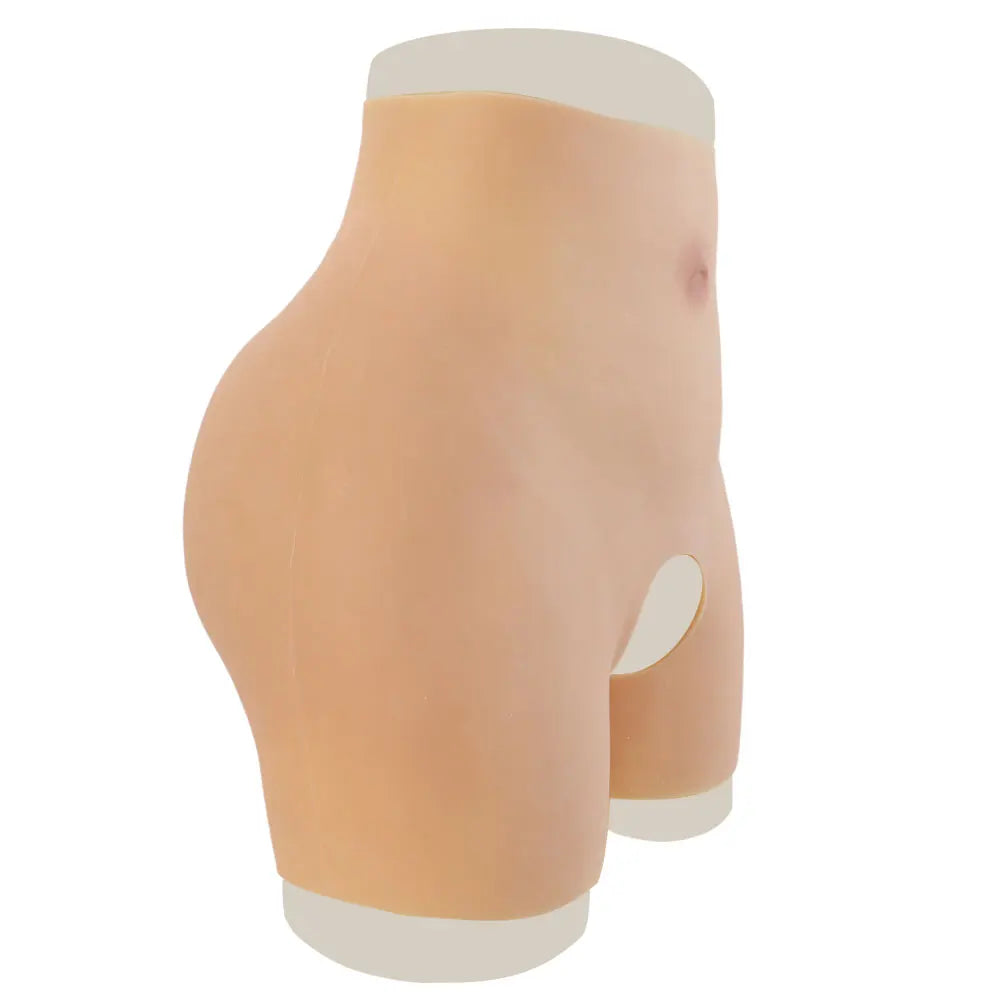 MUSIC POET High Waist Silicone Pants 1.8kg Big Sexy Fake Buttocks and Hips Enhancement Shapewear for Woman Realistic Ass Cosplay