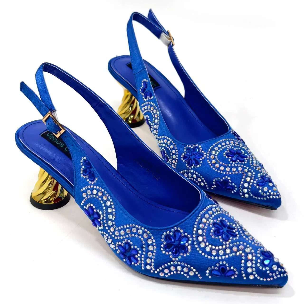 Newest 8 Colors INS Style FUCHSIA Color Elegant Low Heels Nigeria Popular Design African Ladies Shoes And Bag Set for Wedding Birthday Party Night Business Dinner Ladies Luxury Fashion Apparel Accessories Shoes Products