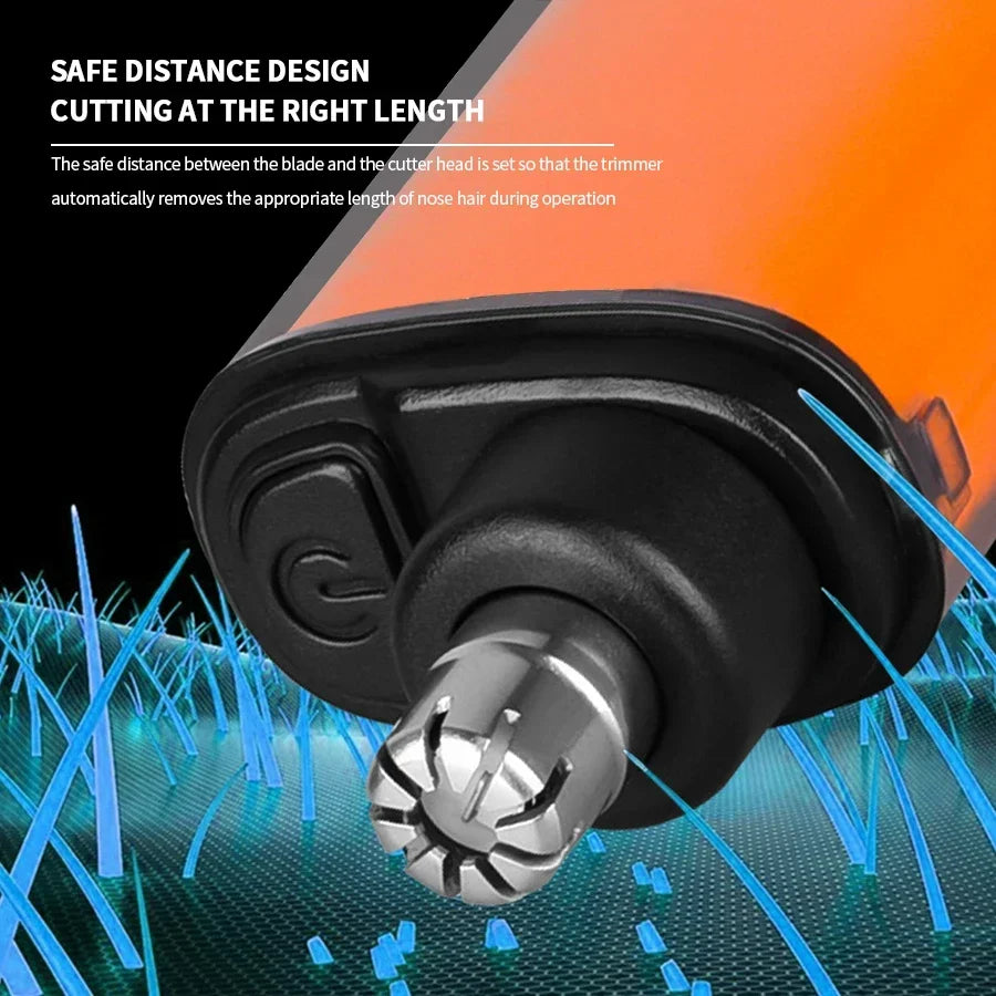 NEW Arrivals 2 In 1 Electric Portable Ear And Nose Hair Trimmer Clipper Professional Painless Portable Eyebrow For Men Women