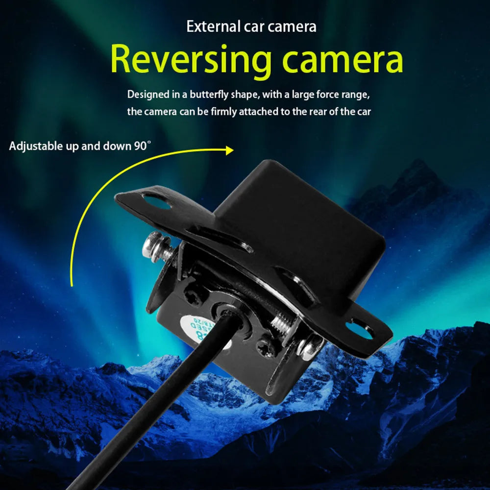 Car Rear View Camera Night Vision Reversing Car Parking Monitor CT33/8 Waterproof 170℃ High-Definition Image Car Electronic Tool