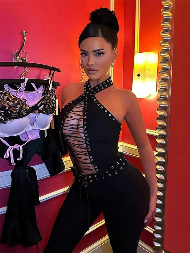 NEW Sexy Hollow Shirring Luxury Dress Women Hipster Full Sleeve Coquette Midnight Party Clubwear Stretch Skinny Mini Bodycon Evening Party Outfit Girls Ladies Sexy Fashion Clothing Supplies