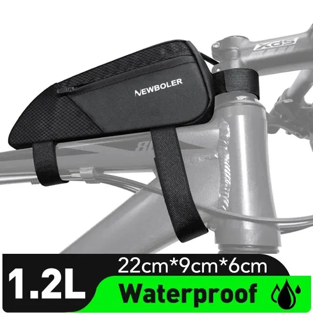 NEW Bike Bag Waterproof Reflective Front Top Frame Tube Bag Large Capacity Ultralight Bicycle Bag Cycling Pannier Bag Accessories
