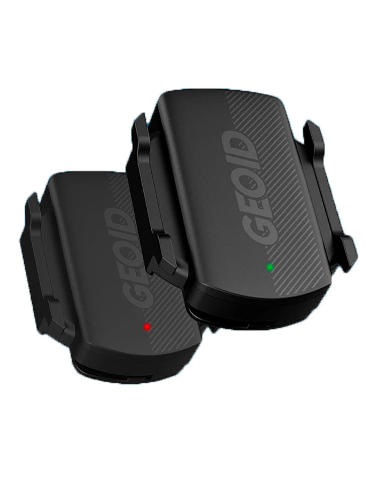 NEW 2PCS Set + HS500 Kit + CS600 Smart Cycling Speed and Cadence Sensor Bluetooth 5.0/ANT+ Dual-Mode Transmission Waterproof Bike Speed Sensor Bicycle Parts Accessories Sports Supplies