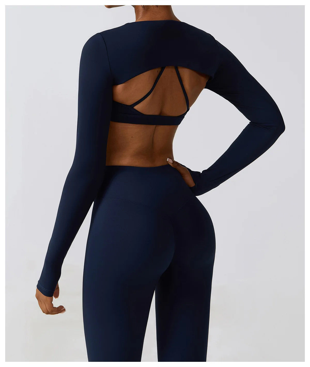 NEW S-XL 4 Colors Women Crop Tops Long Sleeve Breathable Running T-Shirts Gym Sports Top with Pad Yoga Shirts Fitness Workout Yoga Clothing Sets