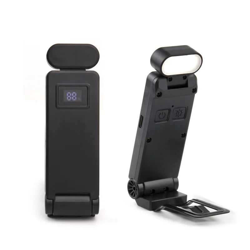 NEW Arrivals USB Charging Clip Reading Light Bookmark Light Folding Clip Book Light LED Reading Lamp Mini Desk Lamp Eye Protection Book Lamp