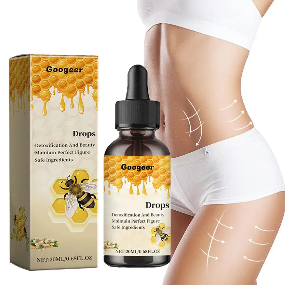 New Bee Slimming Drops Lymphatic Drainage Liquid Body Slimming Weight Loss Management Drops For Men Women Body Shaper Z5h6