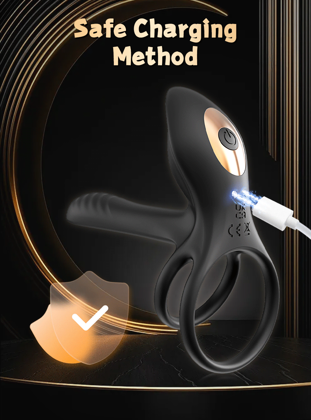 NEW Wireless Bluetooth Vibrating Penis Ring Men Delay Ejaculation Cock Ring Vibrator Clitoris G Spot Stimulation Sex Toys for Couple Adults 18+