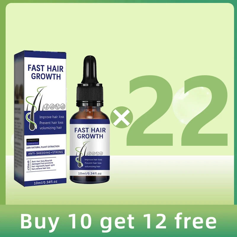 1-22 Bottles Set Latest Technology New Products Anti-Hair Loss Essence Promotes Hair Growth and Improves The Scalp Environment Women Men Hair Care Sets