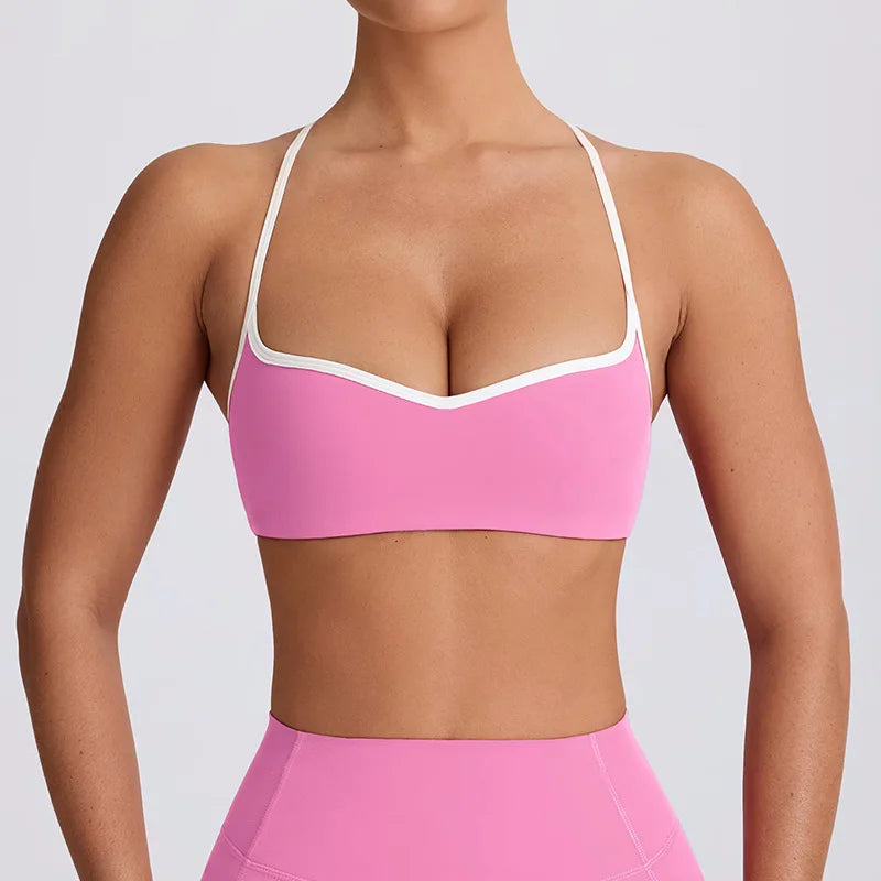 NEW Arrivals 2 PCS Set 5 Colors Tracksuit Women Yoga Set Nude Feeling Workout Set Gym Clothes Push Up Fitness Running Sportwear Sport Girls Bra Leggings Suit