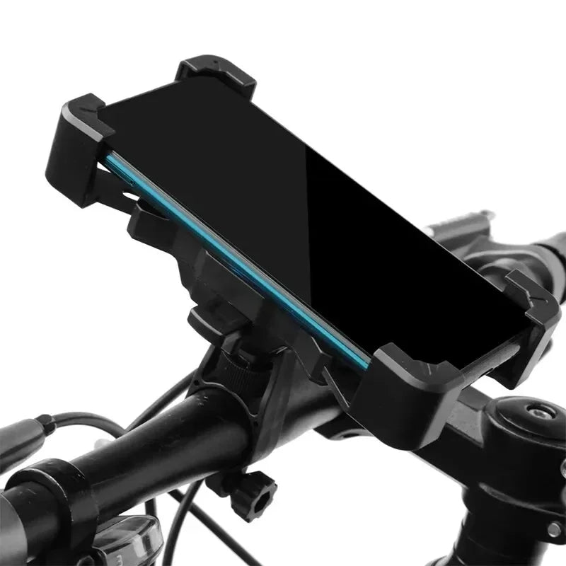 NEW Arrivals 360° Rotatable Electric Bicycle Phone Holder for iPhone Xiaomi Riding MTB Bike Moto Motorcycle Stand Bracket Non-slip Cycling Accessories