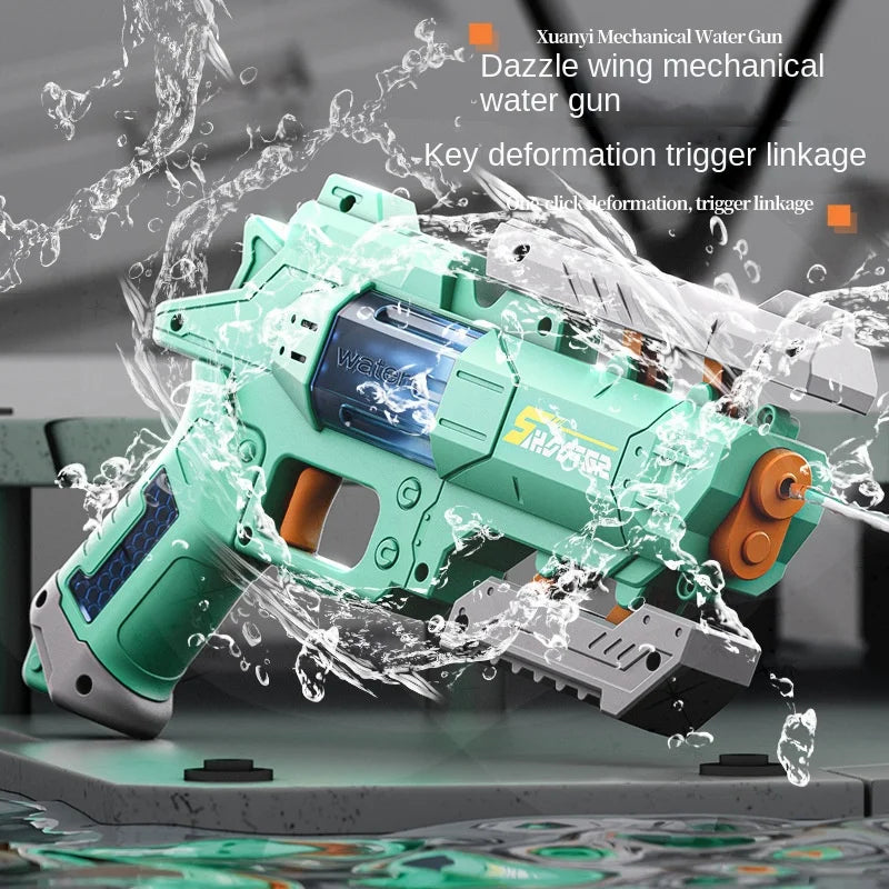 NEW Arrivals Adult-Children Water Gun Toys Bursts Children's High-Pressure Strong Charging Energy Water Automatic Japanese Water Spray Toy Guns Summer Sports Games Toys Supplies