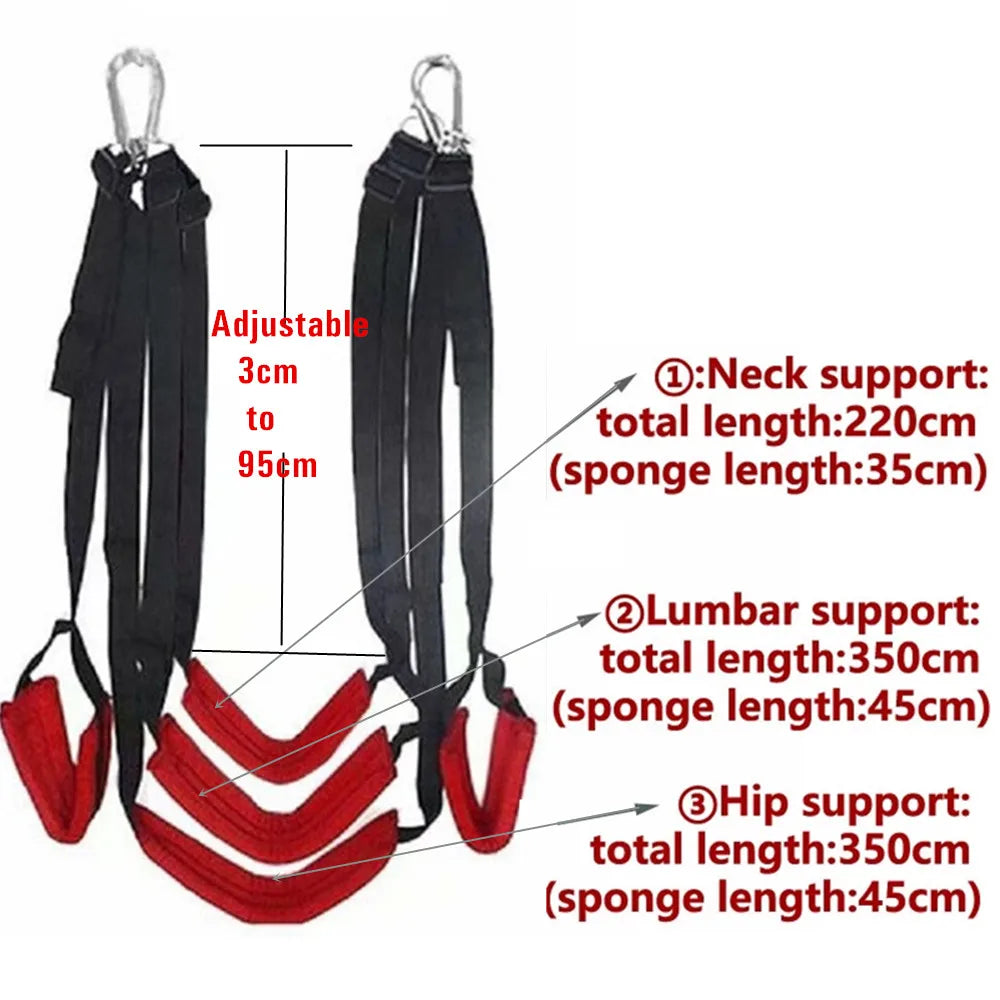 Soft Sex Swing Chairs Furniture Fetish BDSM Bondage Love Adult Games Hanging Door Swings Erotic Sex Toys for Couples Women Men