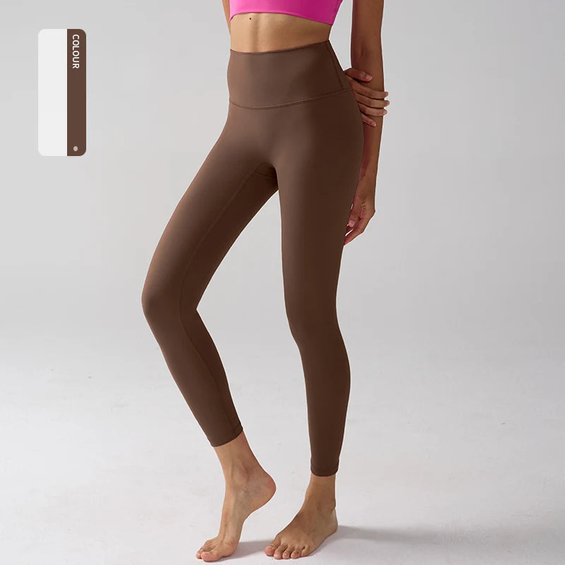 NEW Arrivals S-XL 20 Colors High Waist Naked Feeling Leggings Women Fitness Running Yoga Leggings Pants Energy Gym Tight Leggings Casual Workout Leggings
