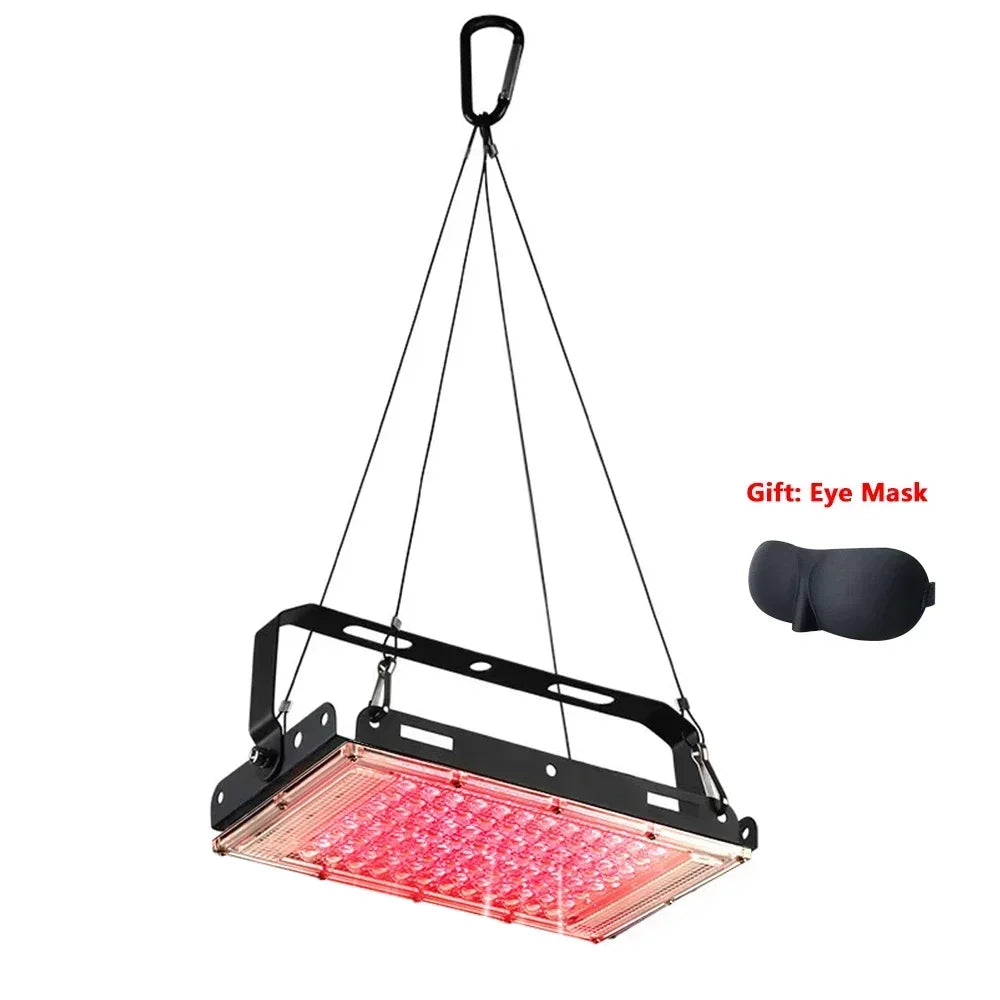 NEW Arrivals Red Light Lamp with Bracket, 96 LEDs 660nm and 850nm Near Infrared Light Therapeutic Devices for Body Pain Relief and Skin Care Supplies