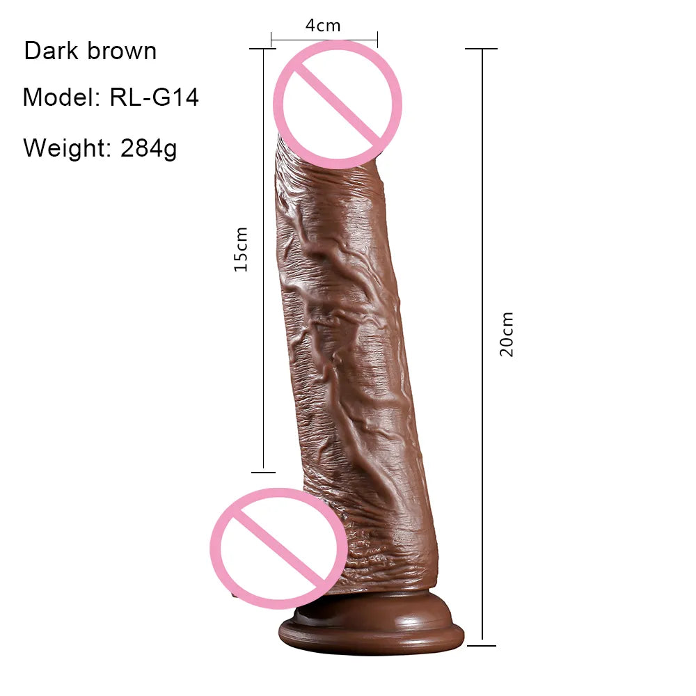 ManNuo Big Dick Strap on Realistic Dildos for Women Sex Toys Huge Dildo Penis with Suction Cup Gay Lesbian Adult Sex Products