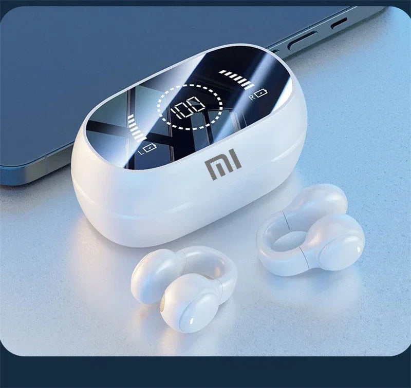 XIAOMI M47 Wireless Earbuds Bluetooth with Microphone Headset Charging Noise Reduction Earphones Bone Conduction Headphones Sports Supplies