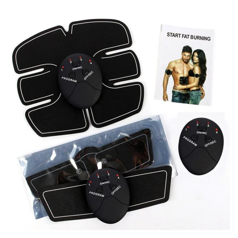 NEW Arrivals EMS Smart Wireless Muscle Stimulator Trainer Fitness Portable Abdominal Electric Abdominal Patch Trainer Stickers Body Massager Sports Supplies