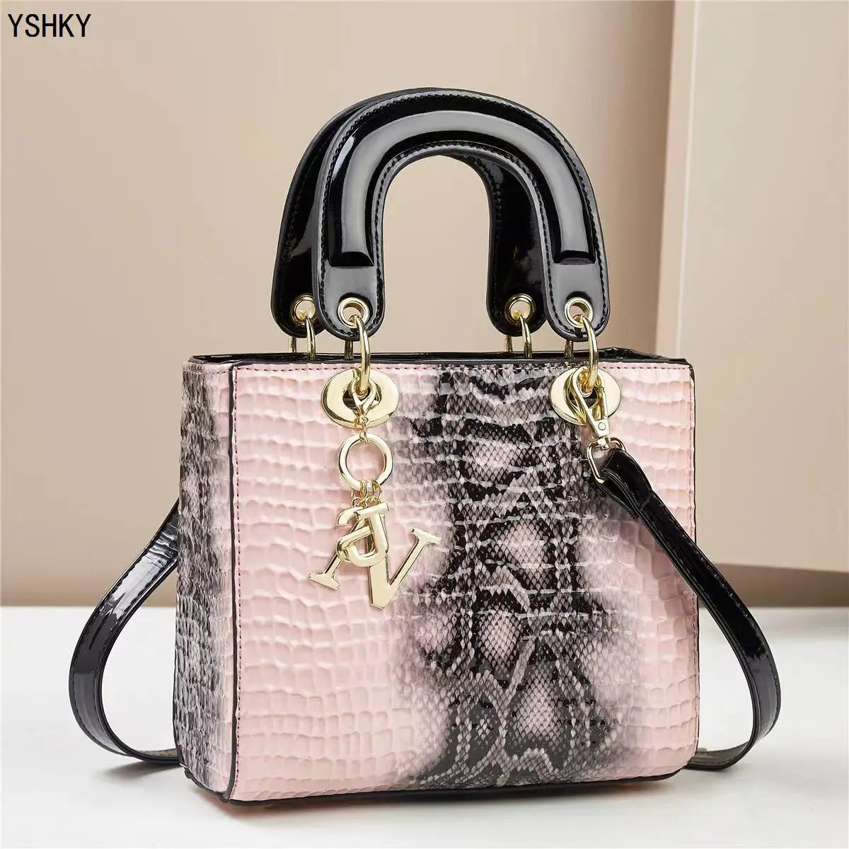 NEW Arrivals 11 Colors/Patterns Women PU Leather Bag Female Shoulder Bag Handbag Luxury Fashion Shoulder Bags Crossbody Luxury Designer Handbags Ladies Luxury Fashion Apparel Accessories