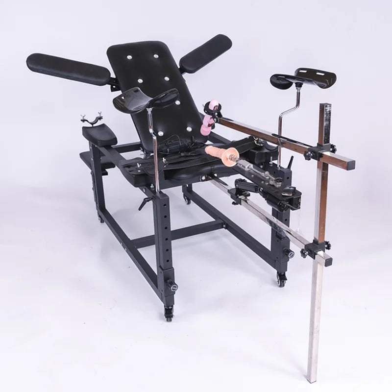 NEW Arrivals Queen Chairs Spanking Bench Black Spanking Bench Bondage Furniture Restraints Training Chair BDSM Bondage Swings Queen Sex Chair Sex Machine System