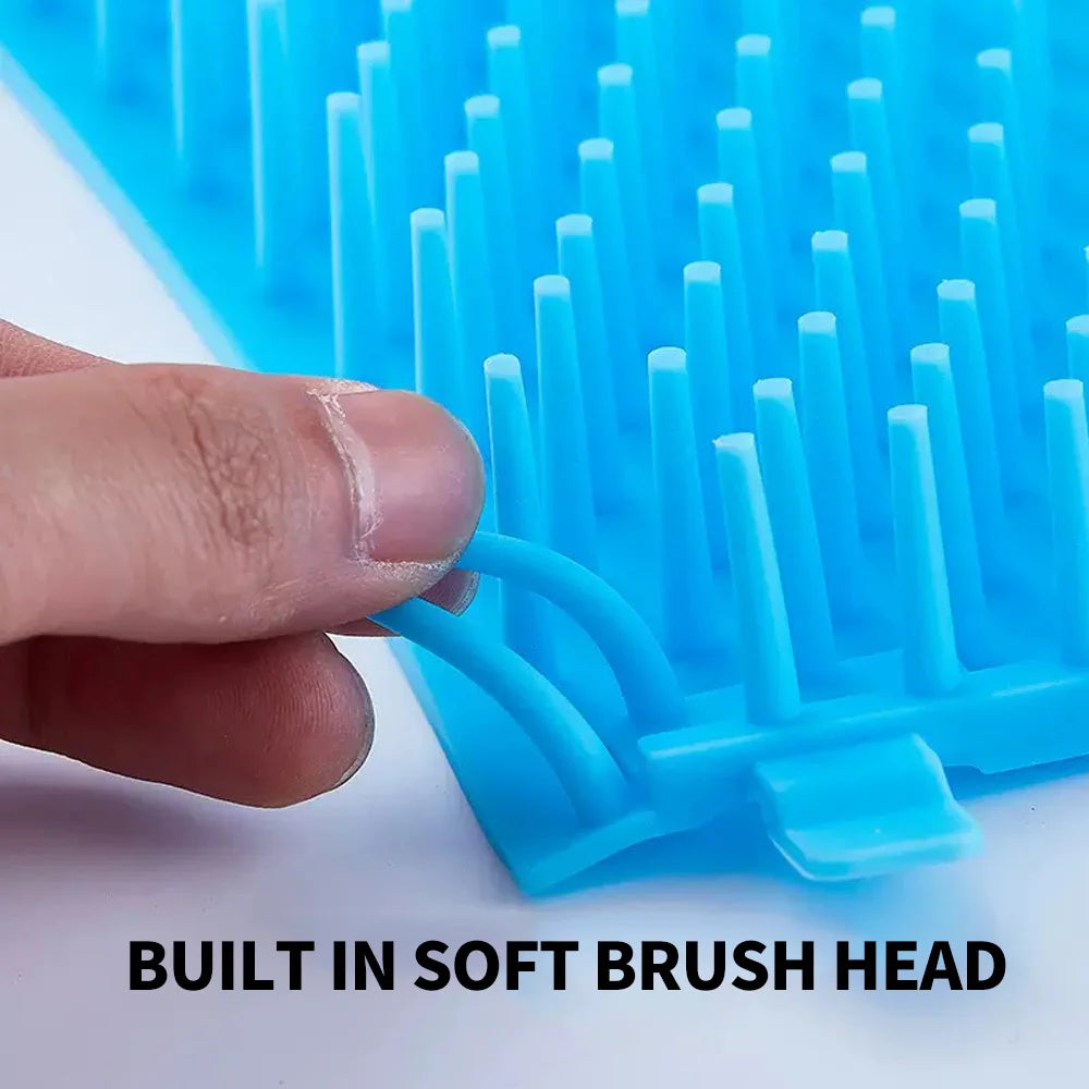 NEW Arrivals Pet Foot Washing Cup - Soft Silicone Bristles, Deep Cleaning, Convenient and Fast, Suitable for Cats and Dogs, Dog Paw Cleaner -Pets Cleaning Supplies