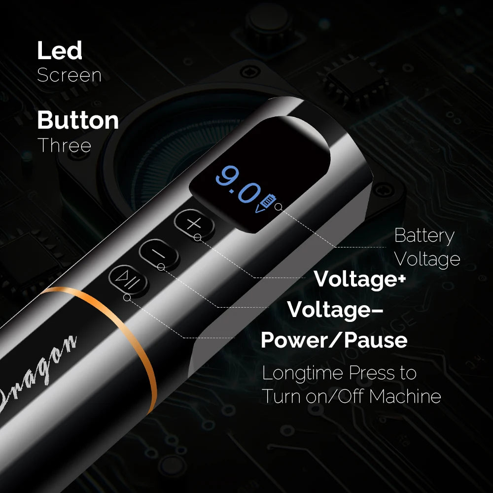 NEW Arrivals PMU Wireless Machine Permanent Makeup Micro Blading for Eyebrows Eyeliner Lip Micro Shading Professional SMP Rotary Tattoo Pen Set Cosmetic Accessories