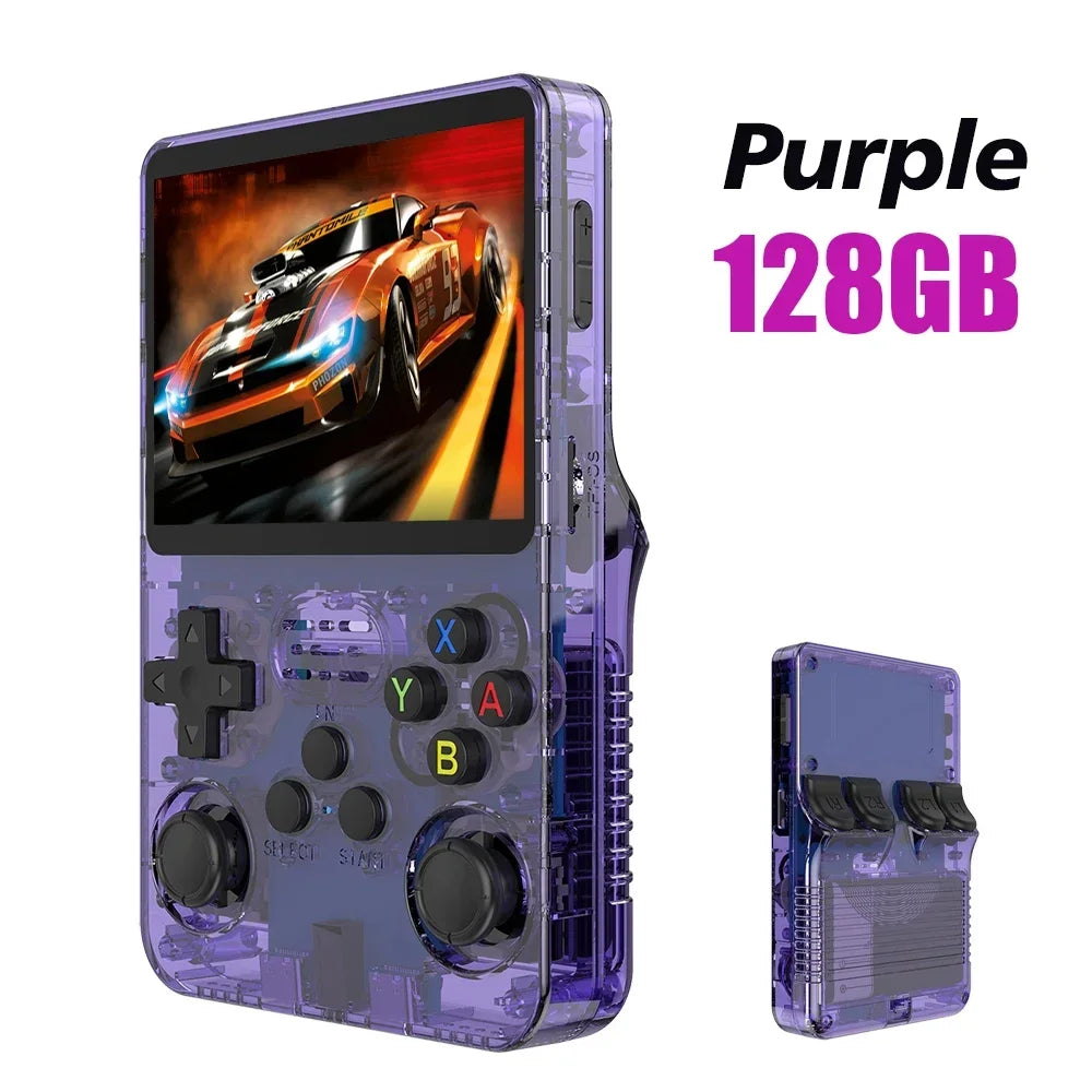 Open Source R36S 15.000 Games Retro Handheld Video Game Console Linux System 3.5 Inch IPS Screen Portable Pocket Video Player 64GB 128G Games Electronics Accessories Supplies Video Games Devices Products