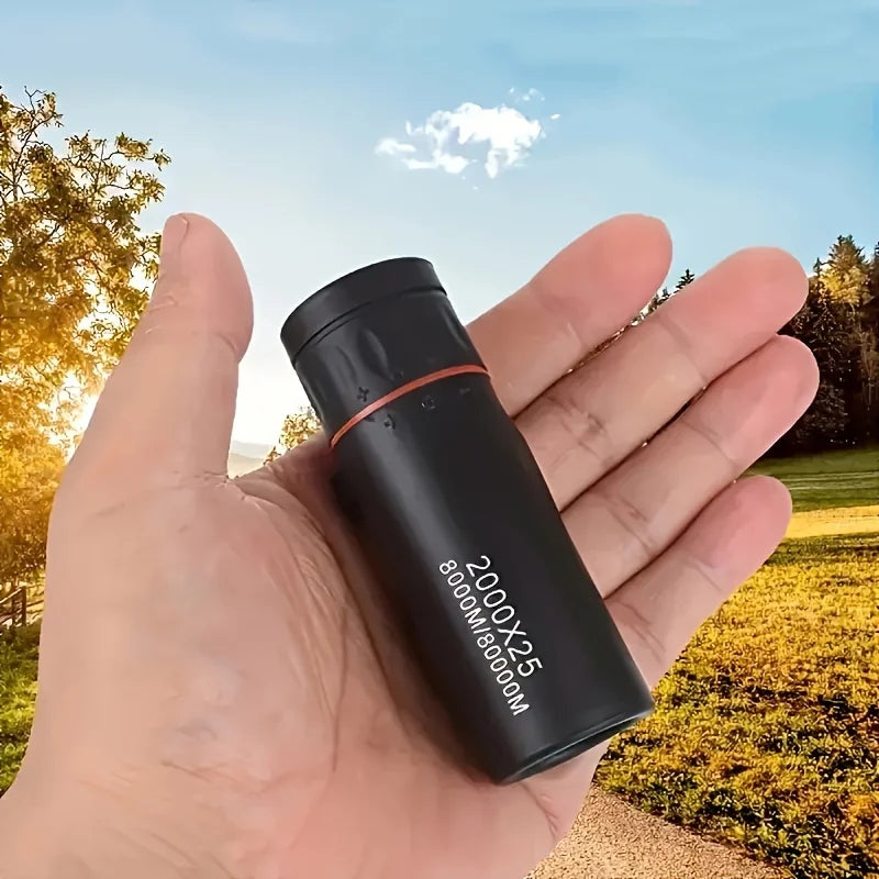 NEW HOT SALE 2000X25 HD Monocular Telescope - Compact, Portable Scope For Hunting, Travel, Concerts ,Fishing, Camping,Hiking ,Climbing Outdoor Sports Accessories Lens Glasses Supplies