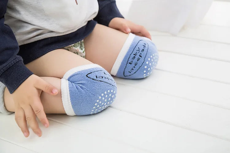NEW Arrivals Soft Mesh Terry Baby Leg Cotton Warmers Toddler Kids Kneepad Protector Non-Slip Dispensing Safety Crawling Well Knee Pads For Babies Child